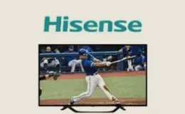 Téléviseur intelligent Hisense qui joue du sport en direct